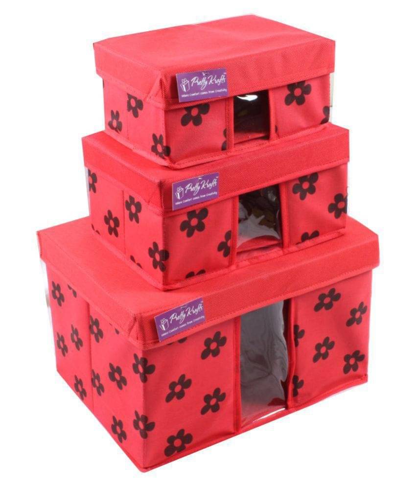 PrettyKrafts - Closet Organizers ( Pack of 3 ) PrettyKrafts - Closet Organizers ( Pack of 3 )