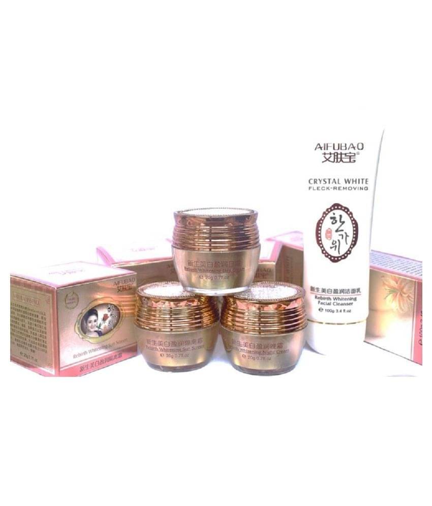     			The Art Gallery Jiaobi Rebirth & Whitening Smoothing Set of 4 in 1 Night Cream 200 gm Pack of 4