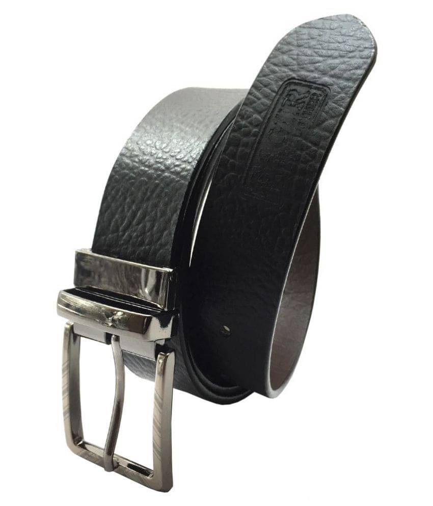     			MSABL Black Leather Formal Belt