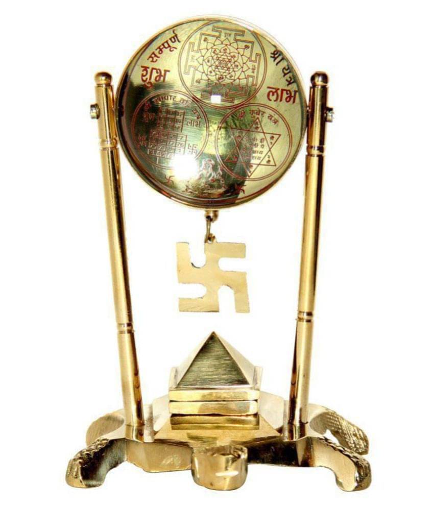     			Shree Yantra With Pyramid & Swastik