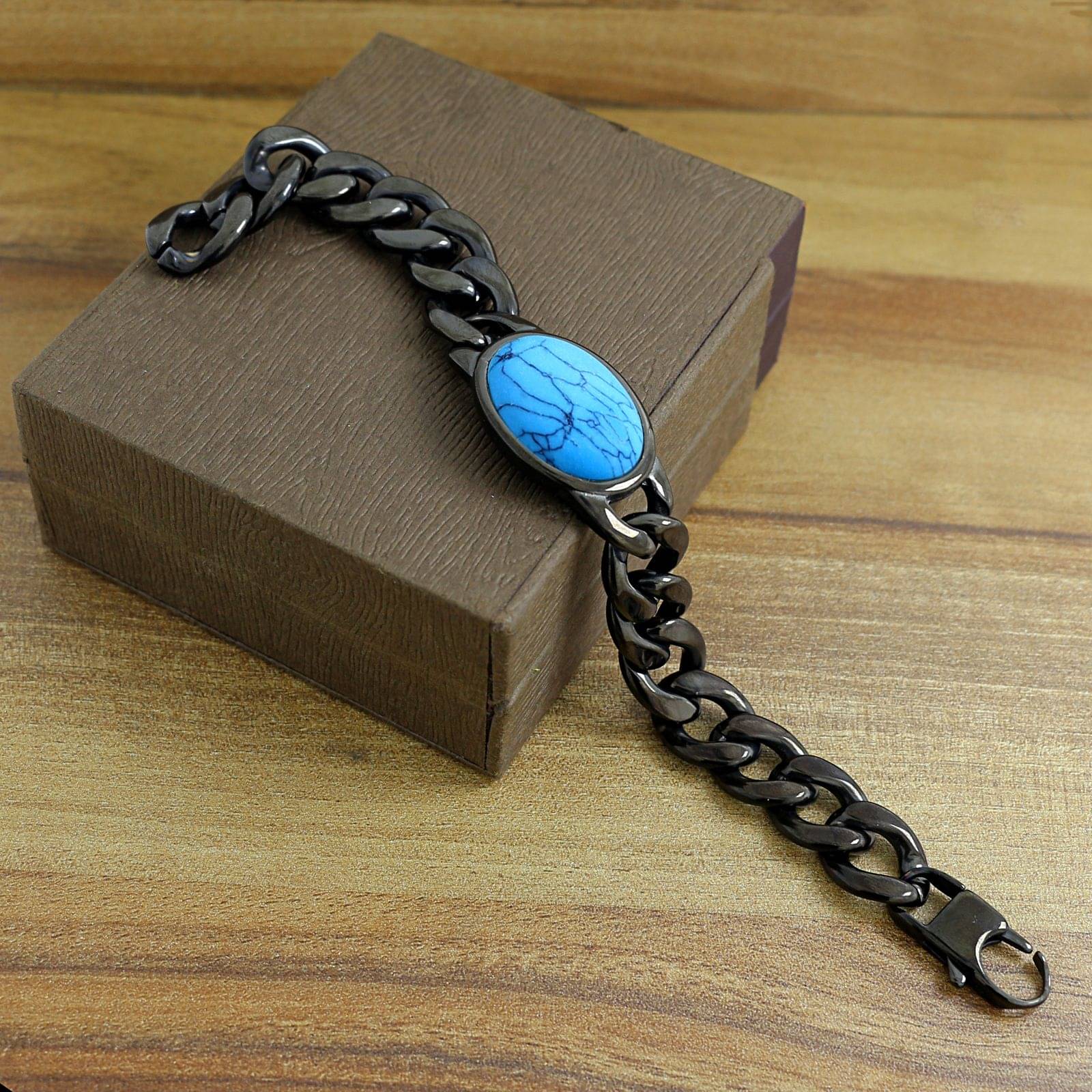     			ZIVOM - Black Bracelet (Pack of 1)