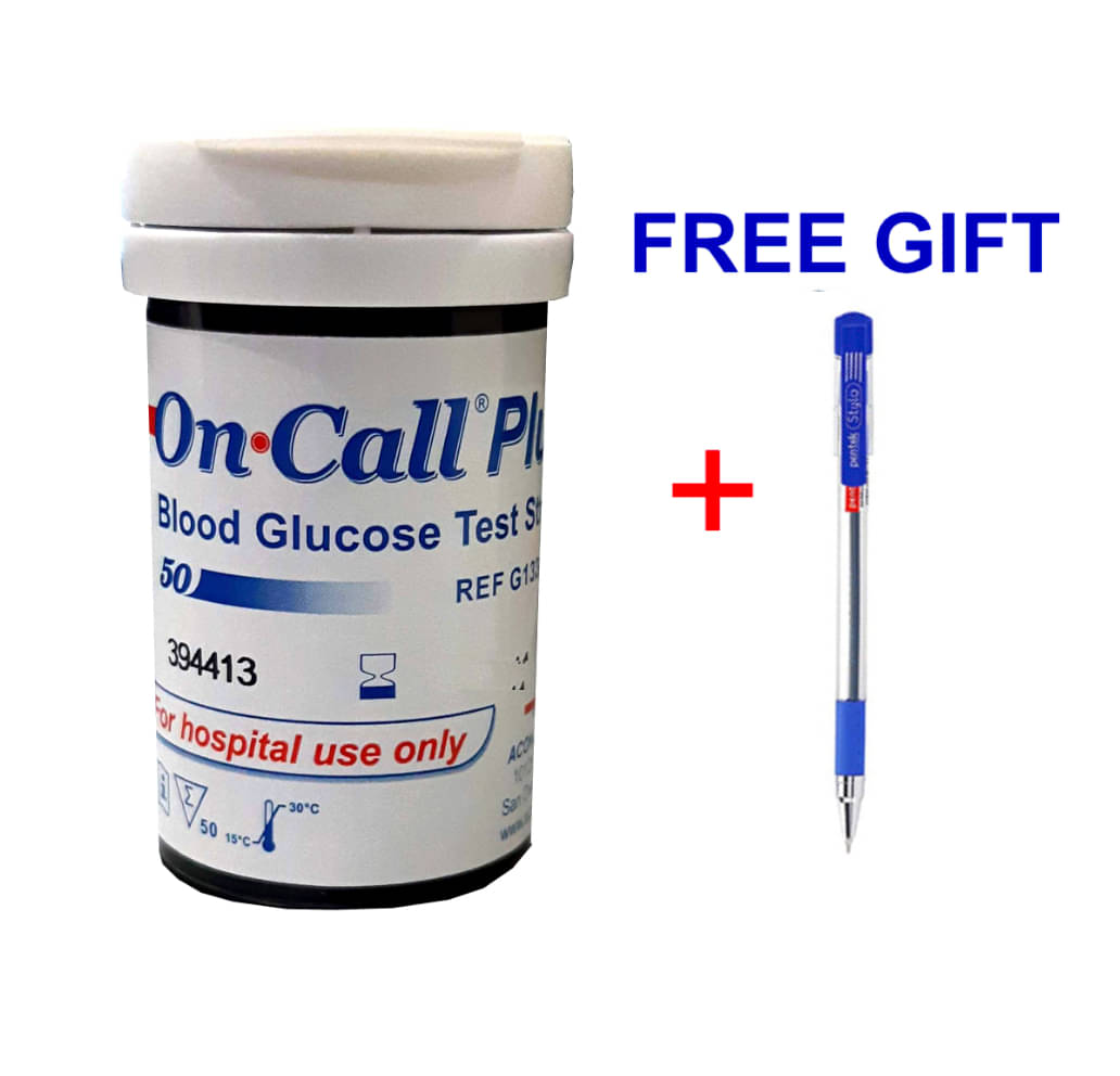     			On Call Plus 50 Strips With Code And Free Gift