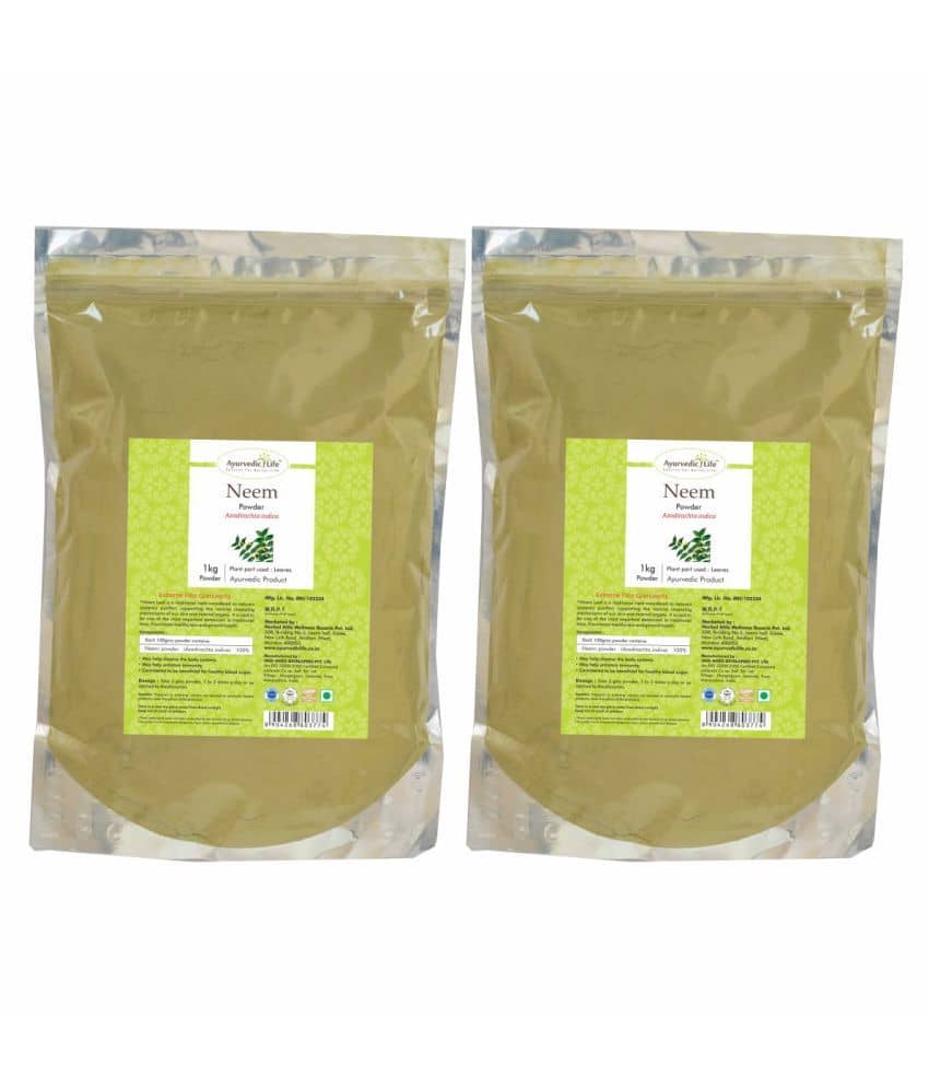 Ayurvedic Life Neem Powder 1 kg Pack of 2
