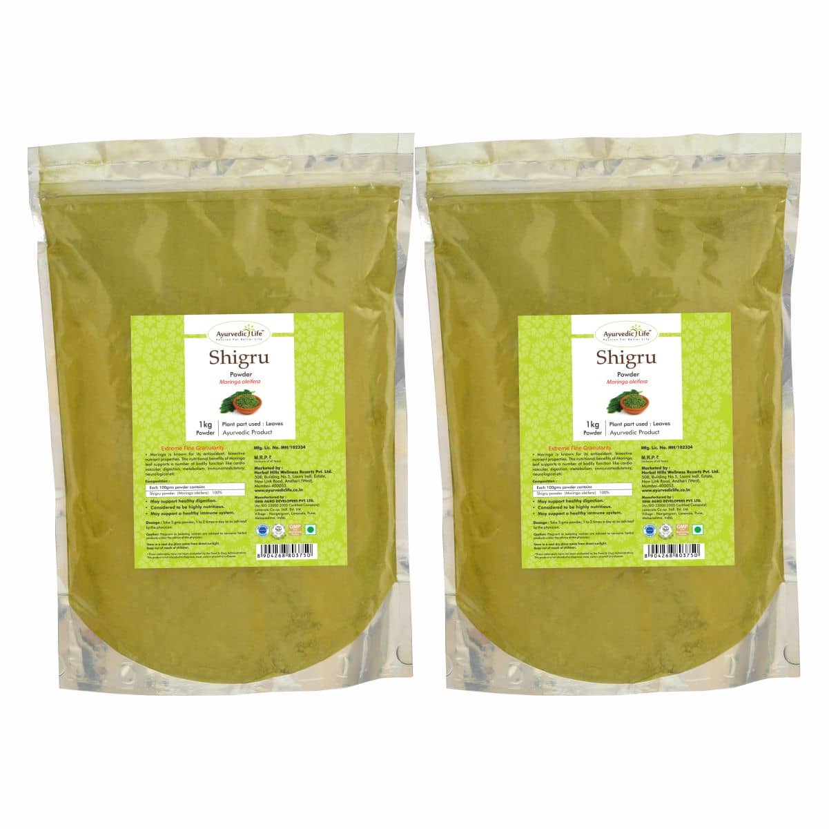 Ayurvedic Life Shigru Powder 1 kg Pack of 2