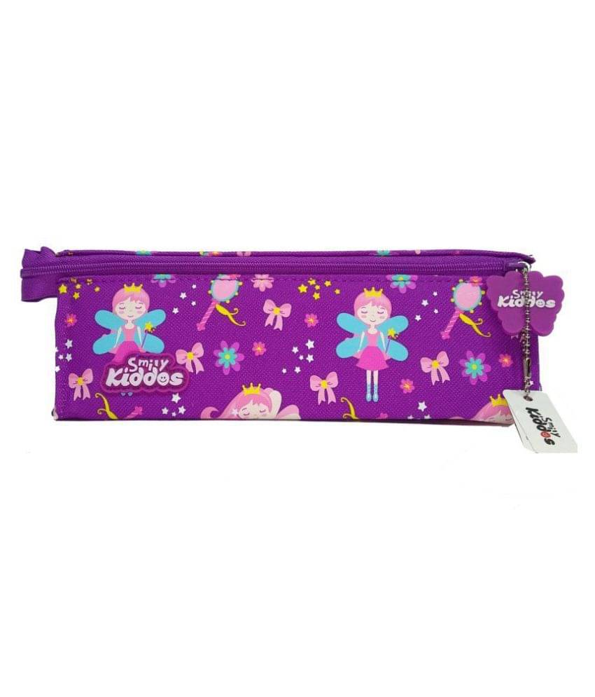     			Smily Kiddos| Smily Tray Pencil Case (Purple) | Kids Pencil case | School Pencil Case | Pencil case For Boys & Girls | kids Pencil Pouch | Purple Color Pencil Case