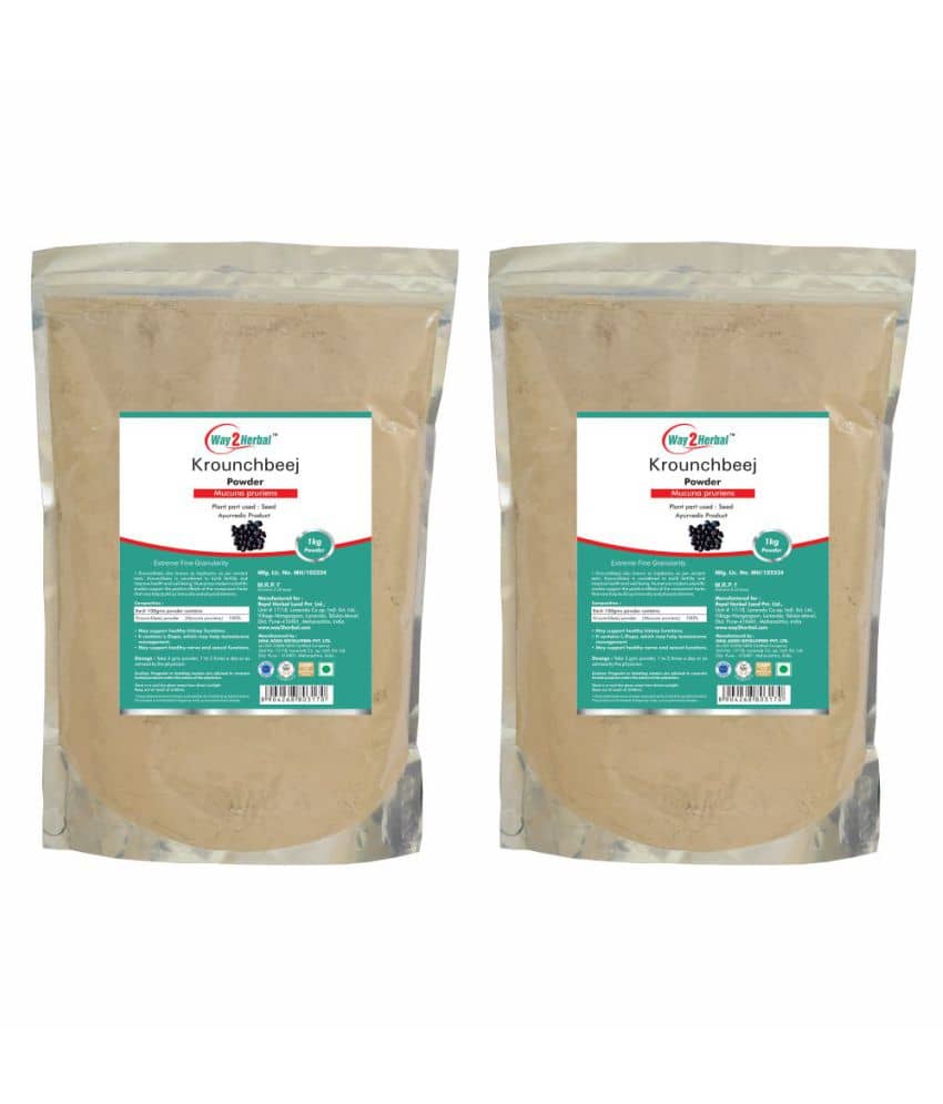 Way2Herbal Krounchbeej Powder 1 kg Pack of 2
