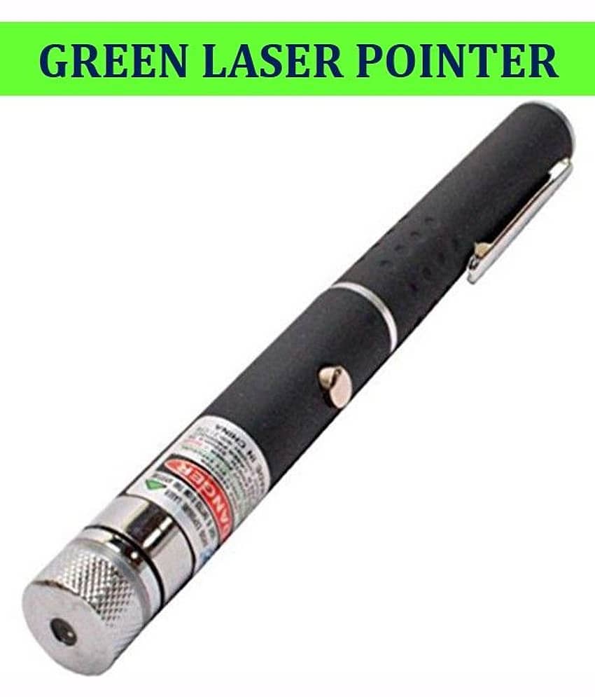 Green Laser Light Multi Pointer Pen with Shape Changing Cap - Stationery | Buy online on ZillyBuy