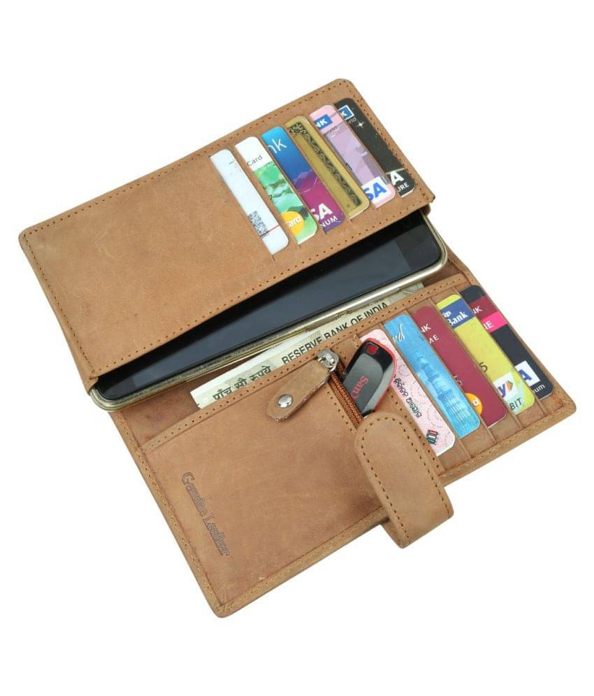     			Style 98 Tan Card Holder