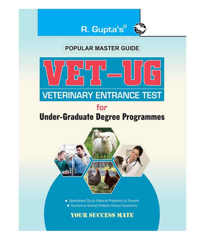 VET-UG: Veterinary Entrance Test for Under-Graduate Degree Programmes Guide - Stationery | Buy online on ZillyBuy