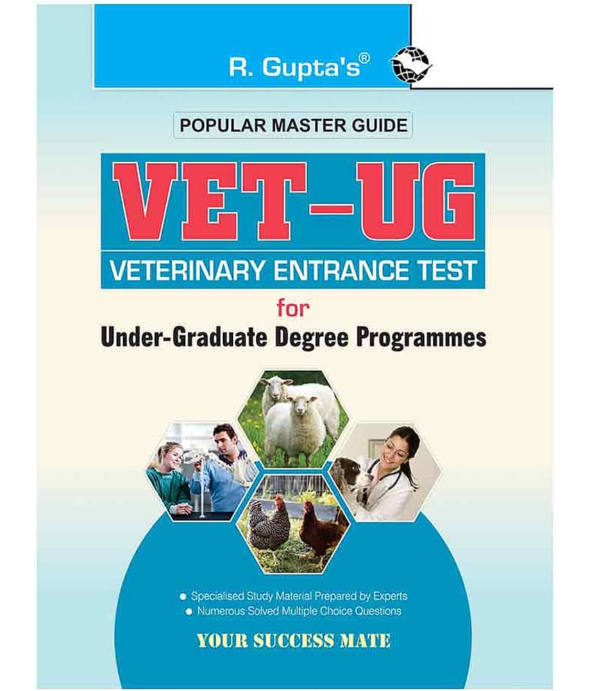 VET-UG: Veterinary Entrance Test for Under-Graduate Degree Programmes Guide - Stationery | Buy online on ZillyBuy