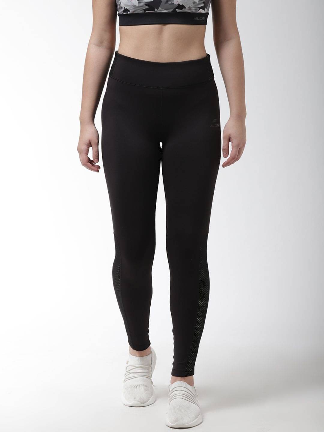    			Alcis Polyester Blend Tights - Black