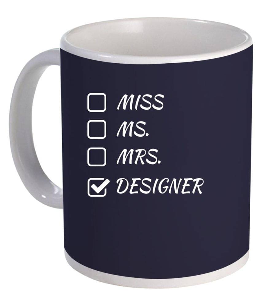 COLOR YARD select miss mr.mrs. Ceramic Coffee Mug 320 mL ( Pack of 1 )     			COLOR YARD select miss mr.mrs. Ceramic Coffee Mug 320 mL ( Pack of 1 )