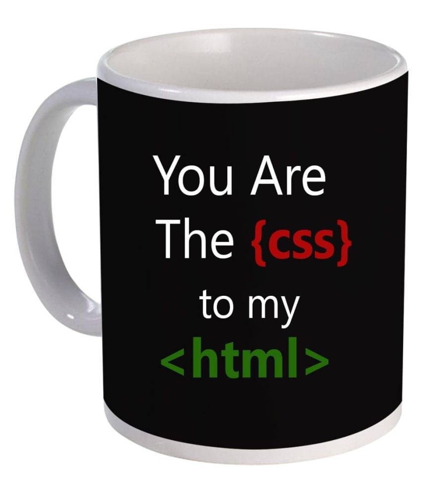     			COLOR YARD you are the css to Ceramic Coffee Mug 320 mL ( Pack of 1 )