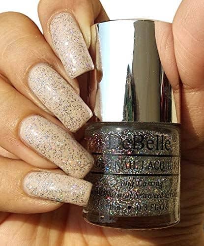 DeBelle Silver Glitter Nail Polish 8 ( Pack of 1 )