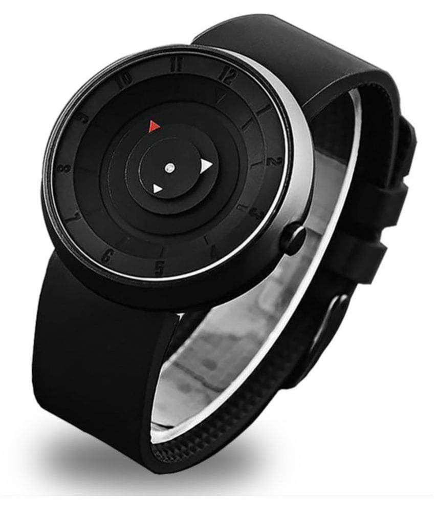     			newmen Unique Arrow Silicon Analog Men's Watch