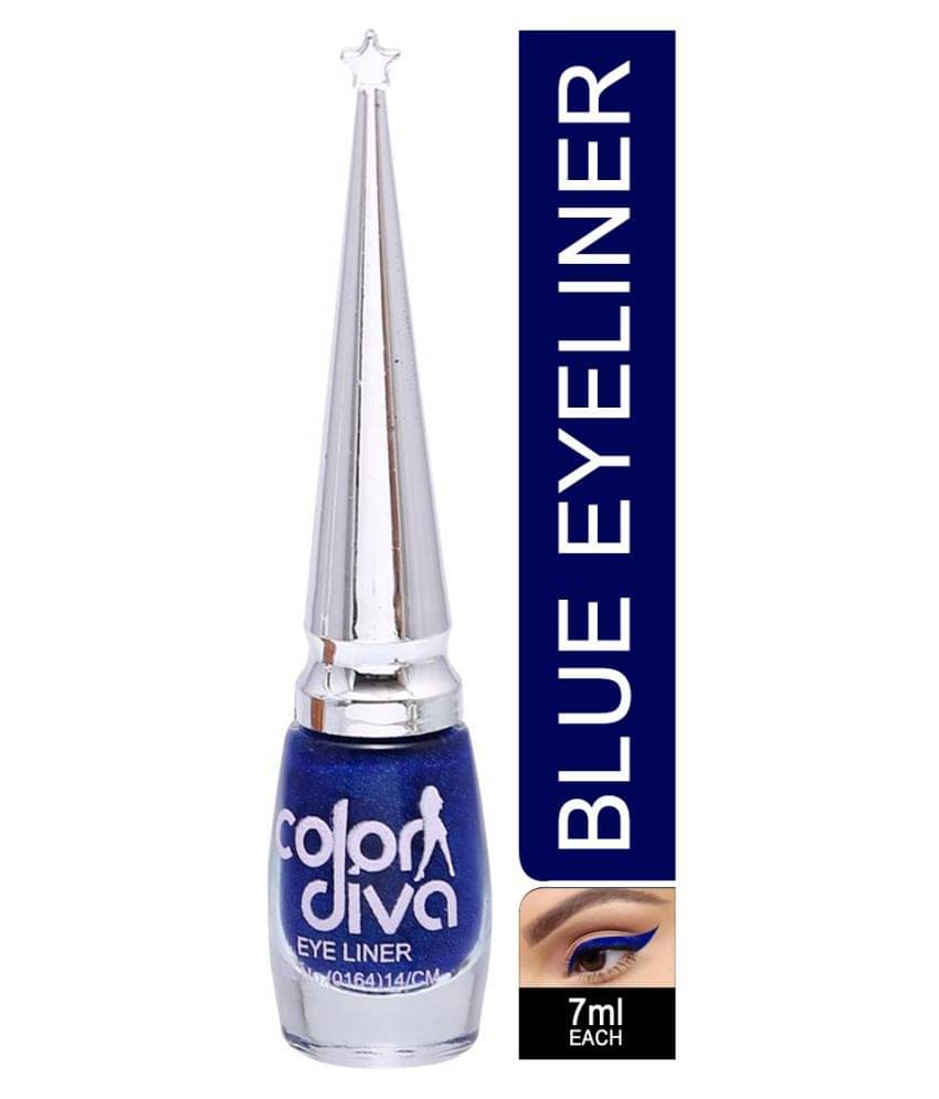     			Color Diva Liquid Eyeliner Blue 7 mL