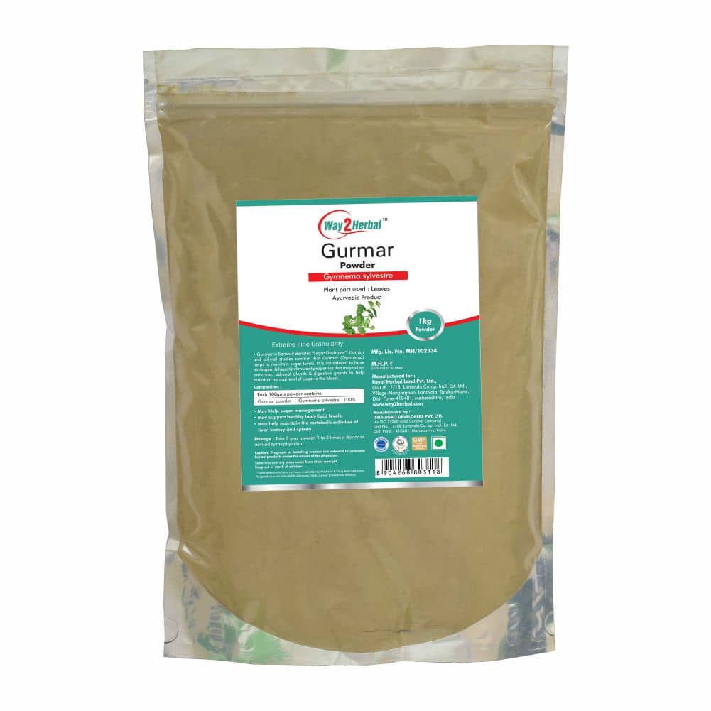 Way2Herbal Gurmar    Powder 1 kg