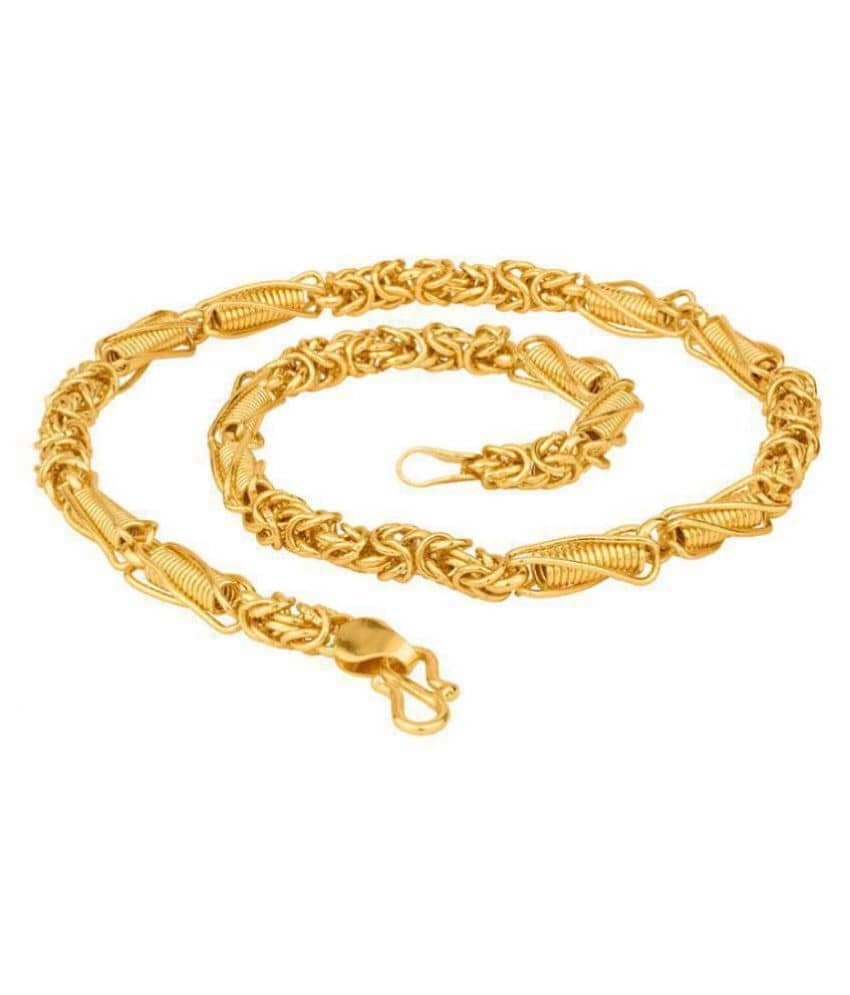 shankhraj mall Gold Plated Chain ( Set of 1 )