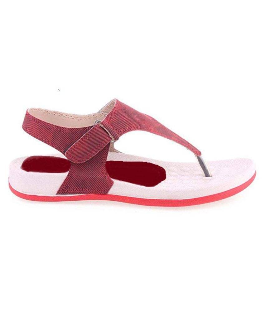     			Shoe Lab Red Flats