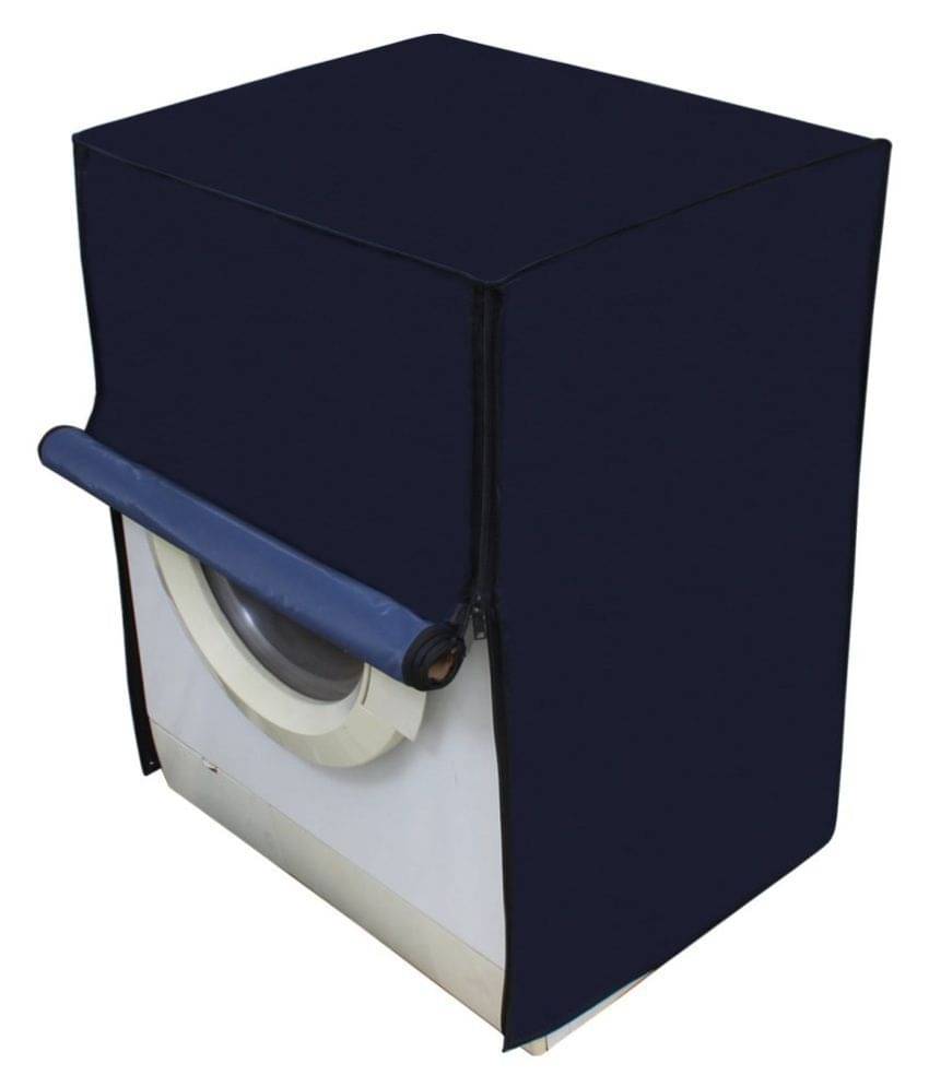 Single Polyester Blend Navy Washing Machine Cover for Universal 7 kg Front Load Single Polyester Blend Navy Washing Machine Cover for Universal 7 kg Front Load
