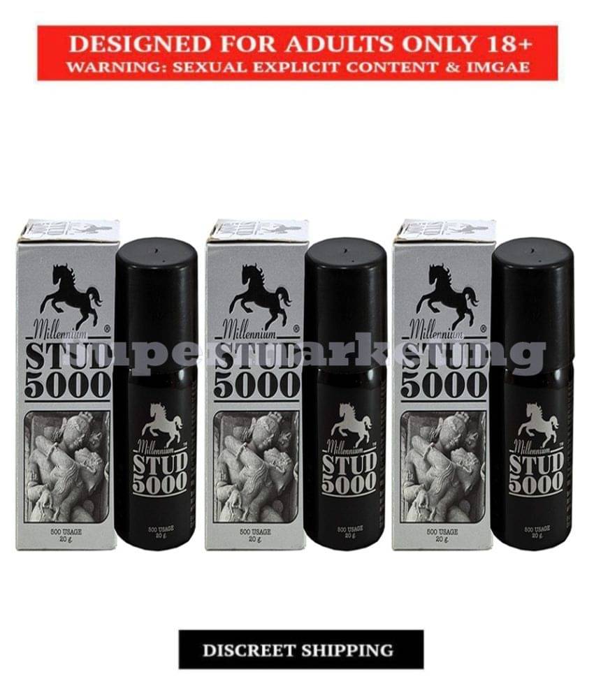     			Supermarketing Stud 5000 Delay Spray 20gm Pack of 3