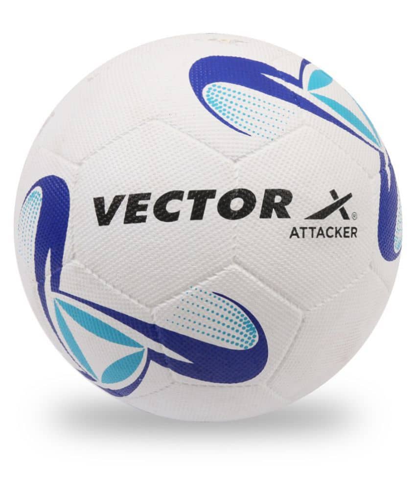 Vector X Attacker Moulded White Football Size- 5 - Sports and Fitness Equipment | Buy online on ZillyBuy