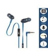 Boat In Ear Wired With Mic Headphones/Earphones ( Blue )