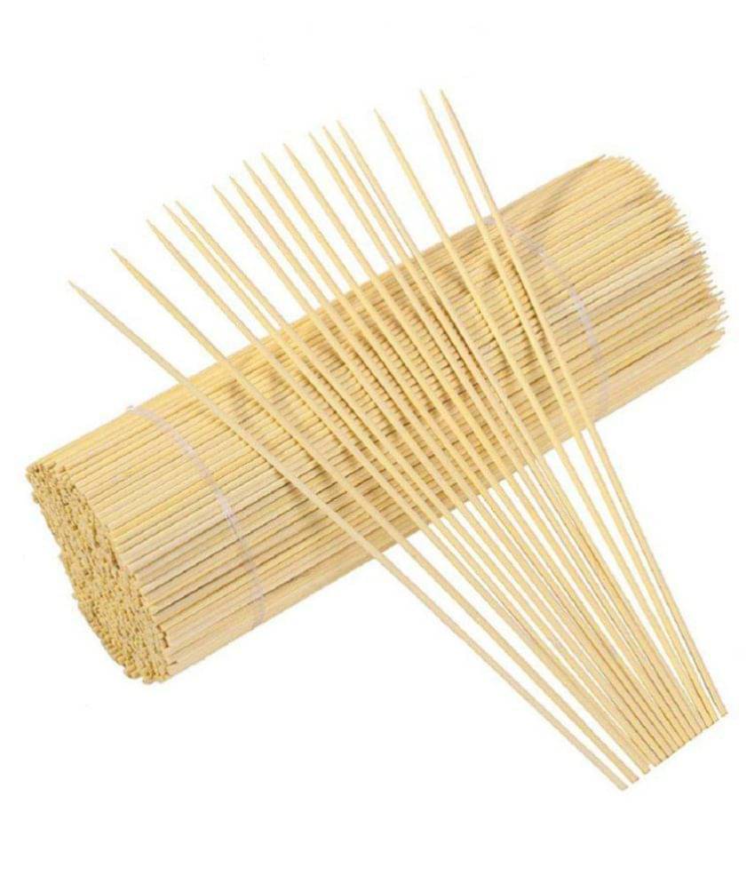 Hardest Balcoa Bamboo Skewers/Kabab/Burger/Barbecue Sticks 12 inch (Pack of 100) Hardest Balcoa Bamboo Skewers/Kabab/Burger/Barbecue Sticks 12 inch (Pack of 100)