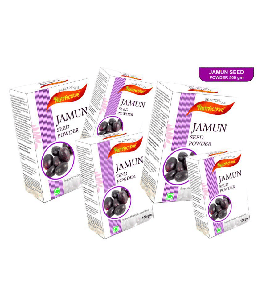 Nutractive Jambu Beej Jamun Powder Powder 100 Gm Pack of 5