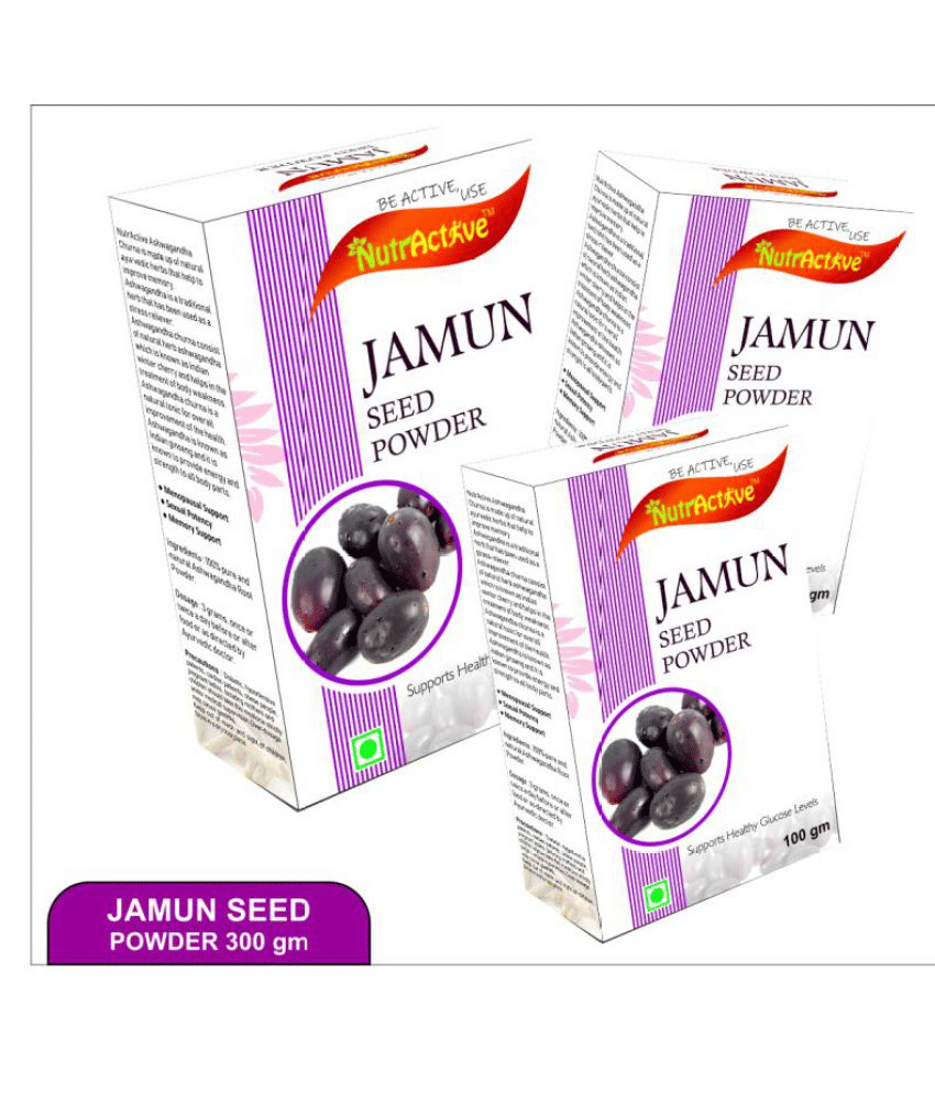     			Nutractive Jambu Beej Jamun Powder Powder 100 Gm Pack of 3