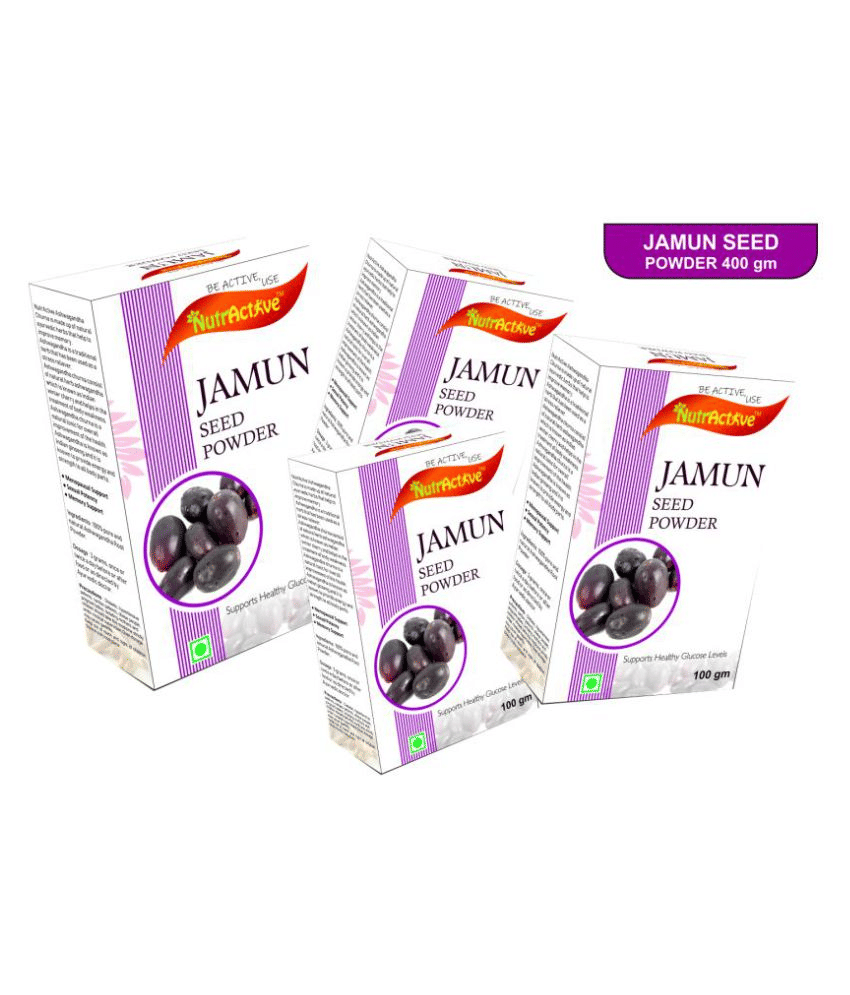 Nutractive Jambu Beej Jamun Powder Powder 100 Gm Pack of 4