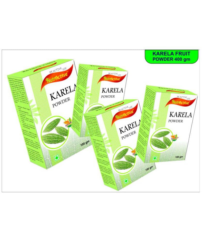 Nutractive Karela Powder Powder 100 Gm Pack of 4