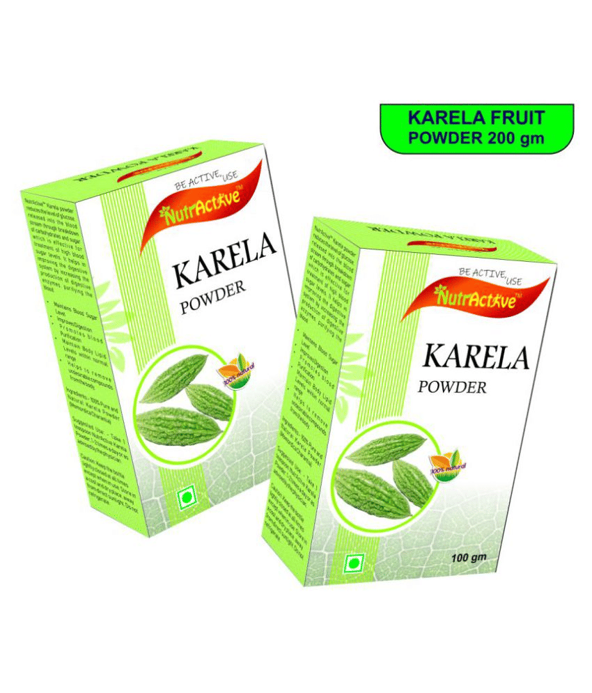 Nutractive Karela Powder Powder 100 Gm Pack of 2