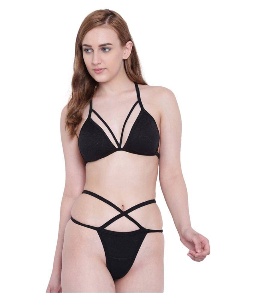La Intimo Polyester Black Beach Dresses La Intimo Polyester Black Beach Dresses