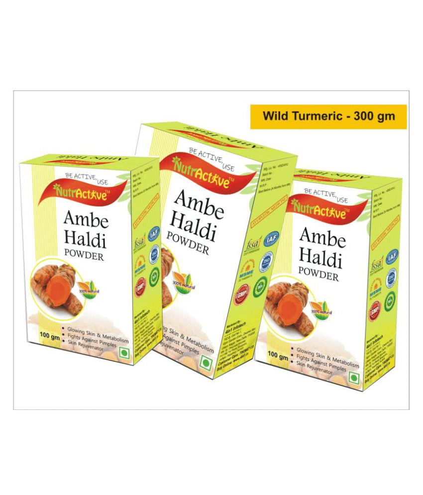     			Nutractive Ambe Haldi Powder 100 Gm Pack of 3