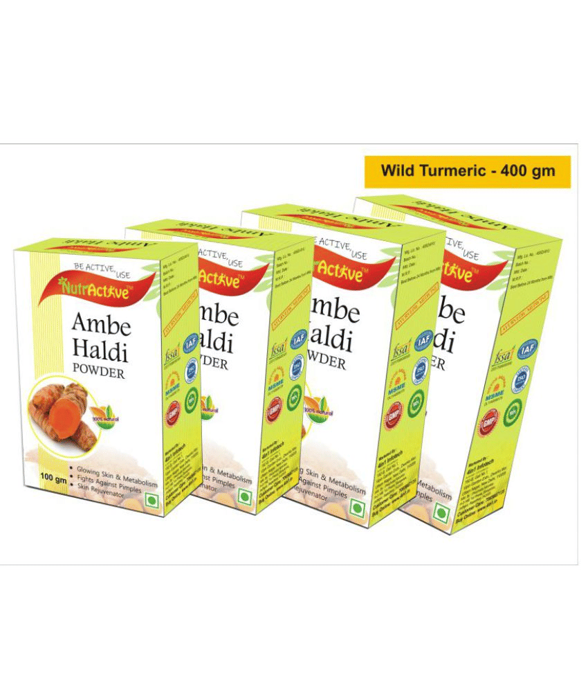     			Nutractive Ambe Haldi Powder 100 Gm Pack of 4