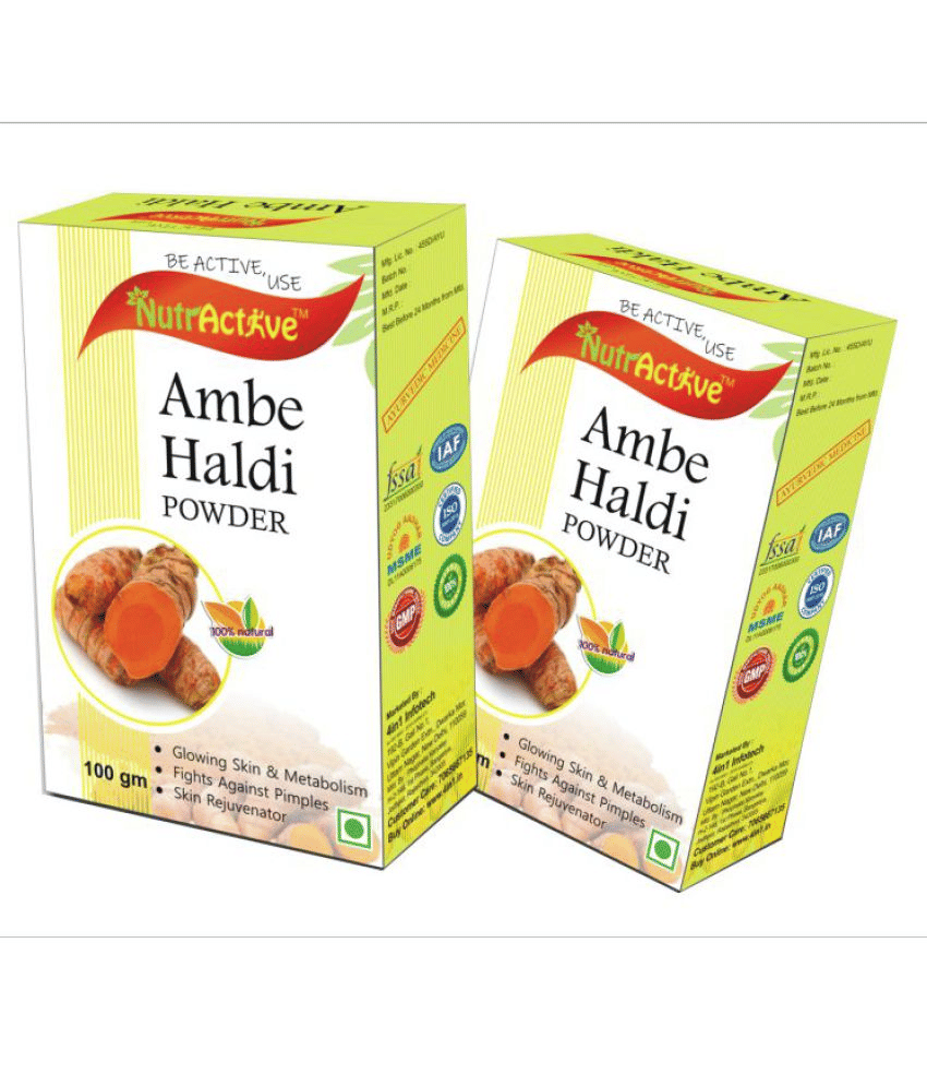     			Nutractive Ambe Haldi Powder 100 Gm Pack of 2
