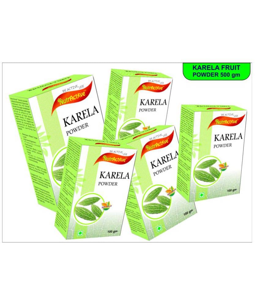 Nutractive Karela Powder Powder 100 Gm Pack of 5
