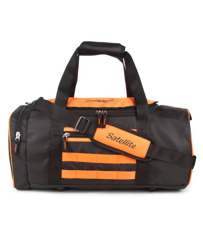 SATELLITE Grey Solid M Duffle Bag