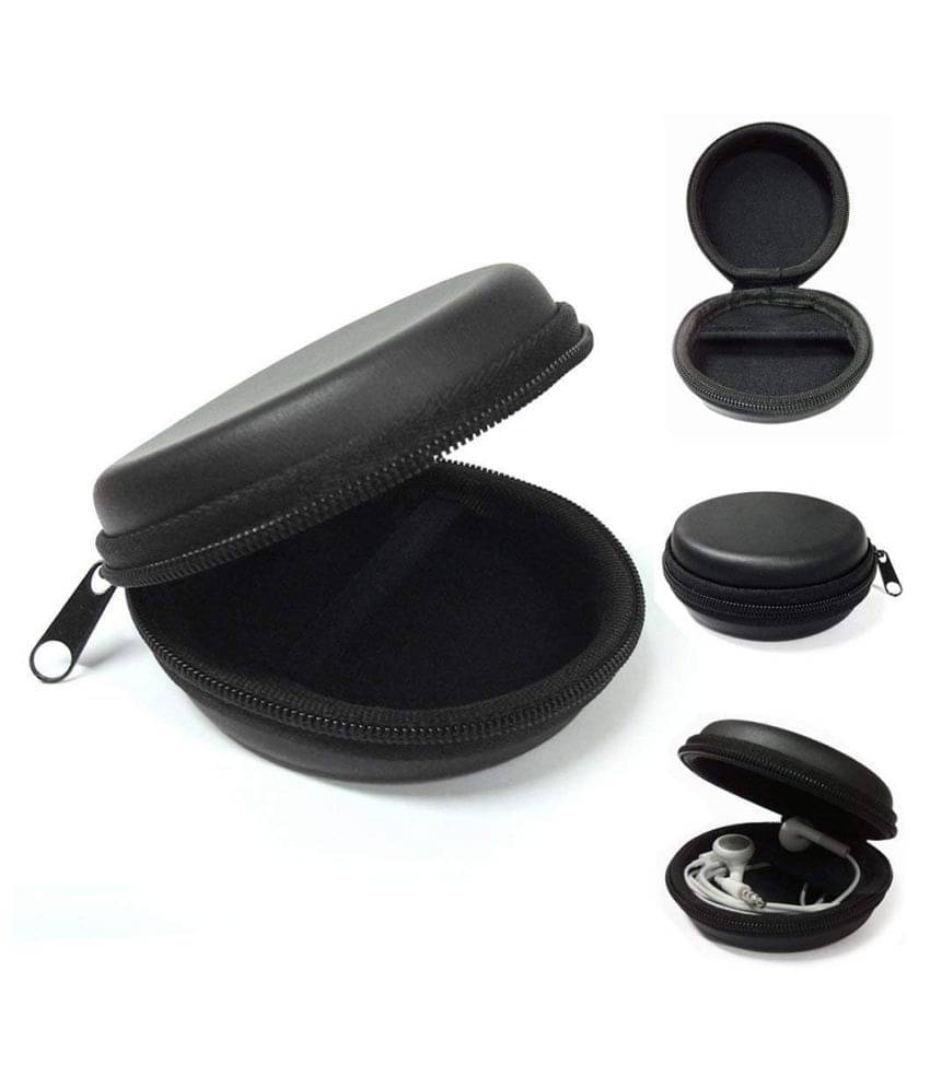     			Suorskie Multi-Purpose Storage Case Round Shape Carrying Pouch