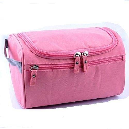     			House Of Quirk Pink Hanging Travel Toiletry Bag Organizer