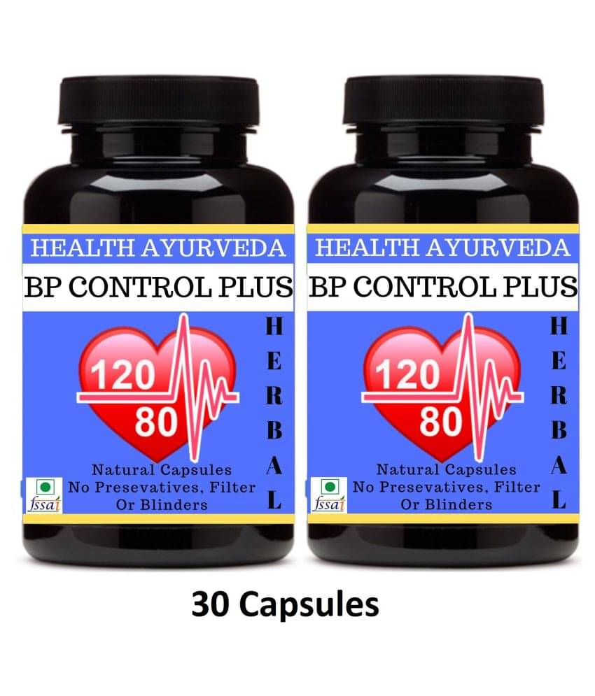     			Health Ayurveda Bp Control Plus | Ayurvedic Bp Control Capsule 60 No.S Pack of 2
