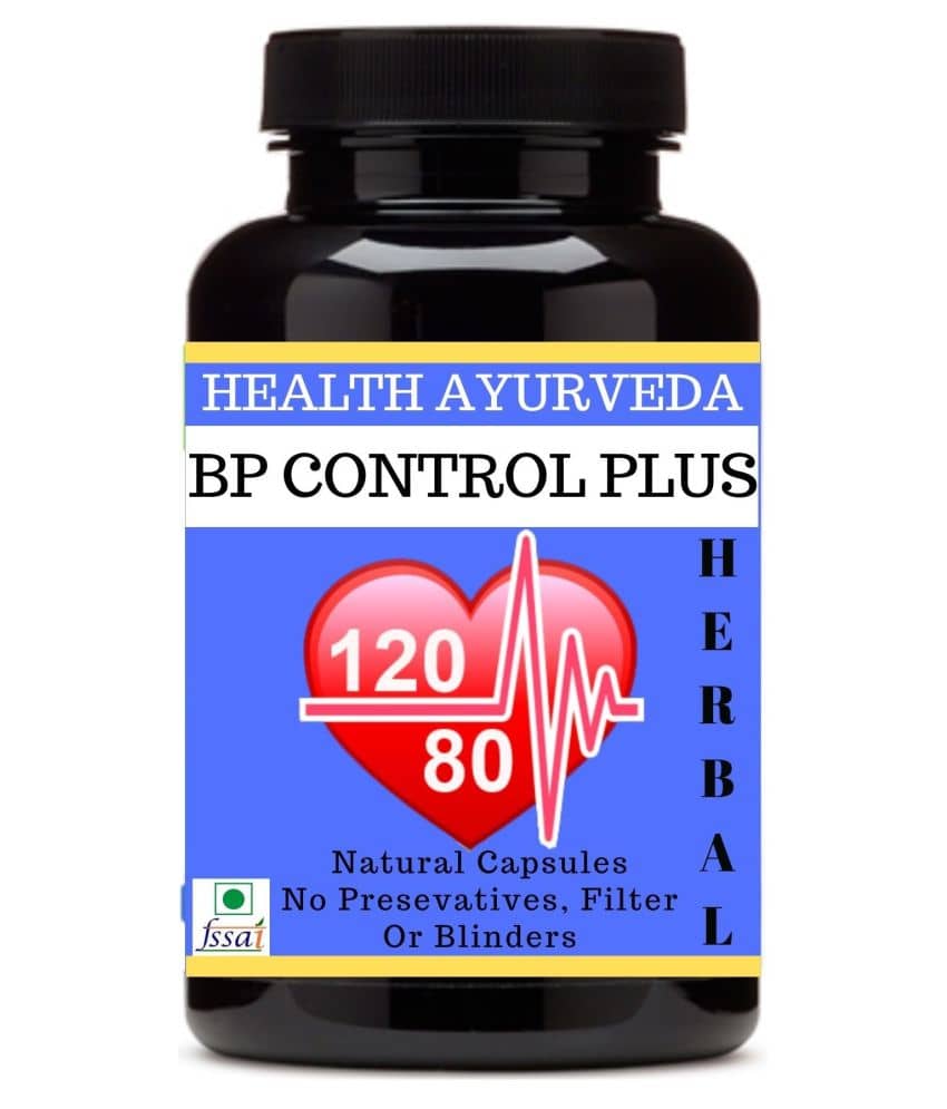 Health Ayurveda Bp Control Plus | Ayurvedic Bp Control Capsule 30 No.S Pack of 1