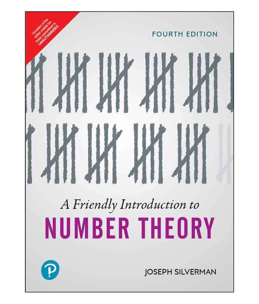 A Friendly Introduction to Number Theory | Fourth Edition | By Pearson     			A Friendly Introduction to Number Theory | Fourth Edition | By Pearson
