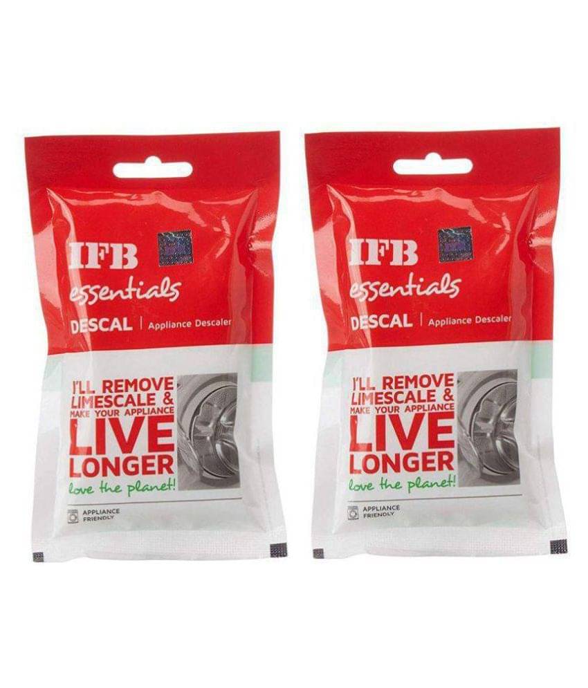 IFB Descaling powder 100 gram each White Stainless Steel Appliance Cleaner (pack of 2) IFB Descaling powder 100 gram each White Stainless Steel Appliance Cleaner (pack of 2)
