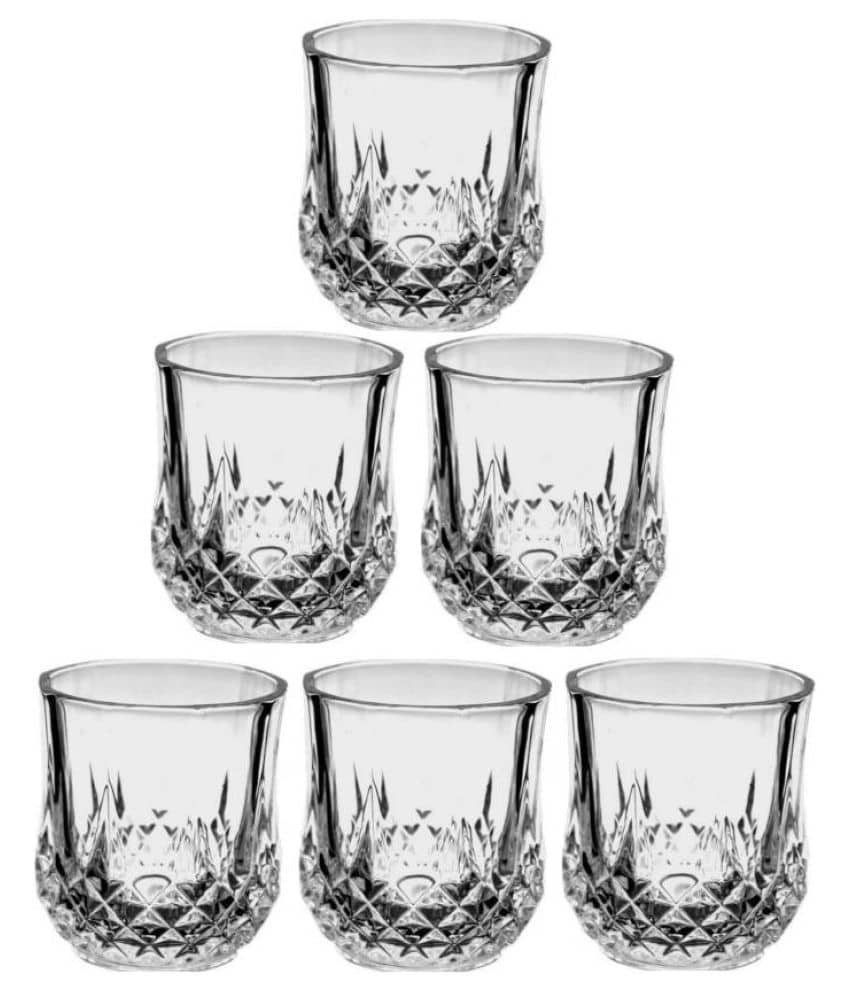 Somil Water/Juice  Glasses Set,  200 ML - (Pack Of 6)