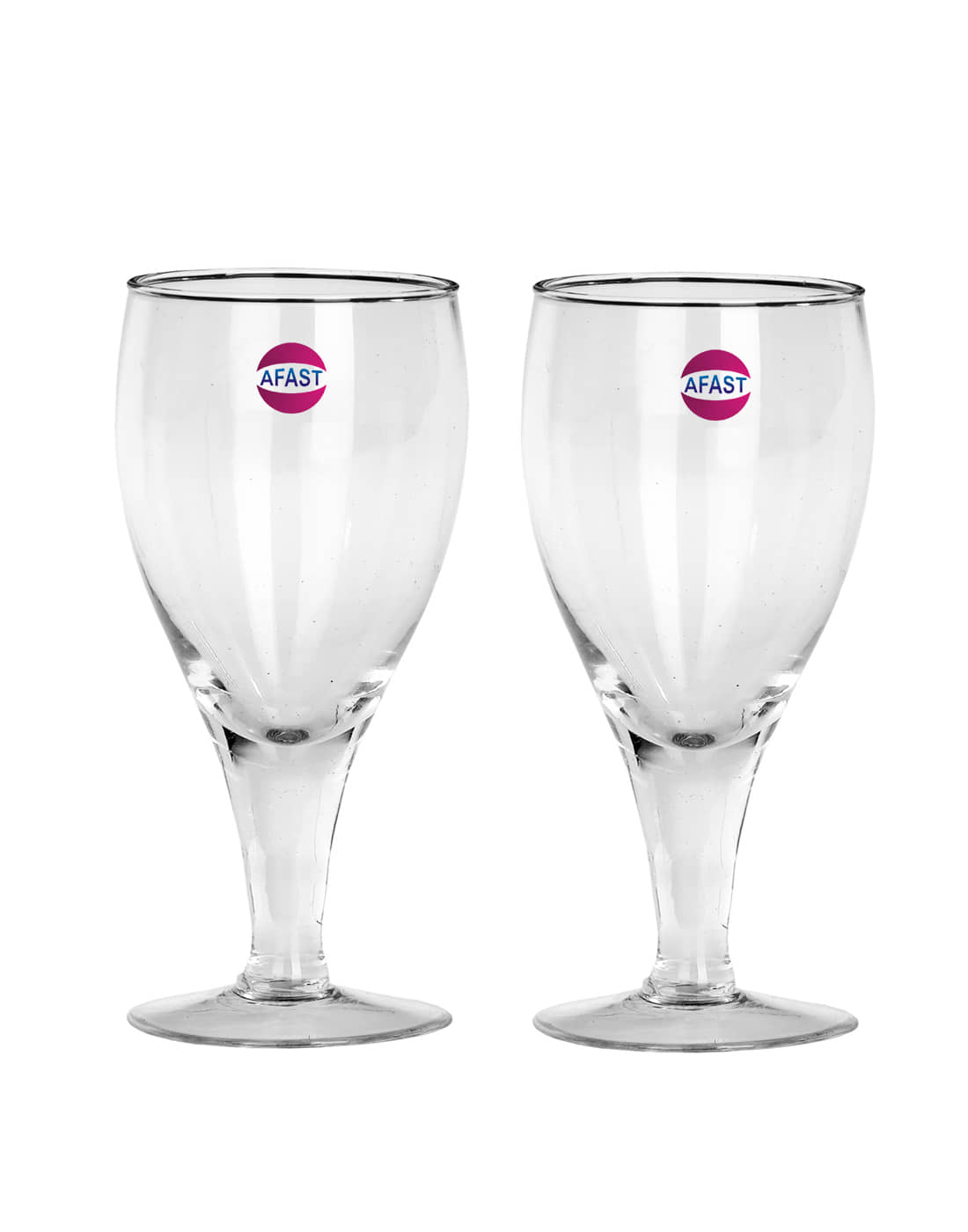 Somil Wine  Glasses Set,  180 ML - (Pack Of 2)