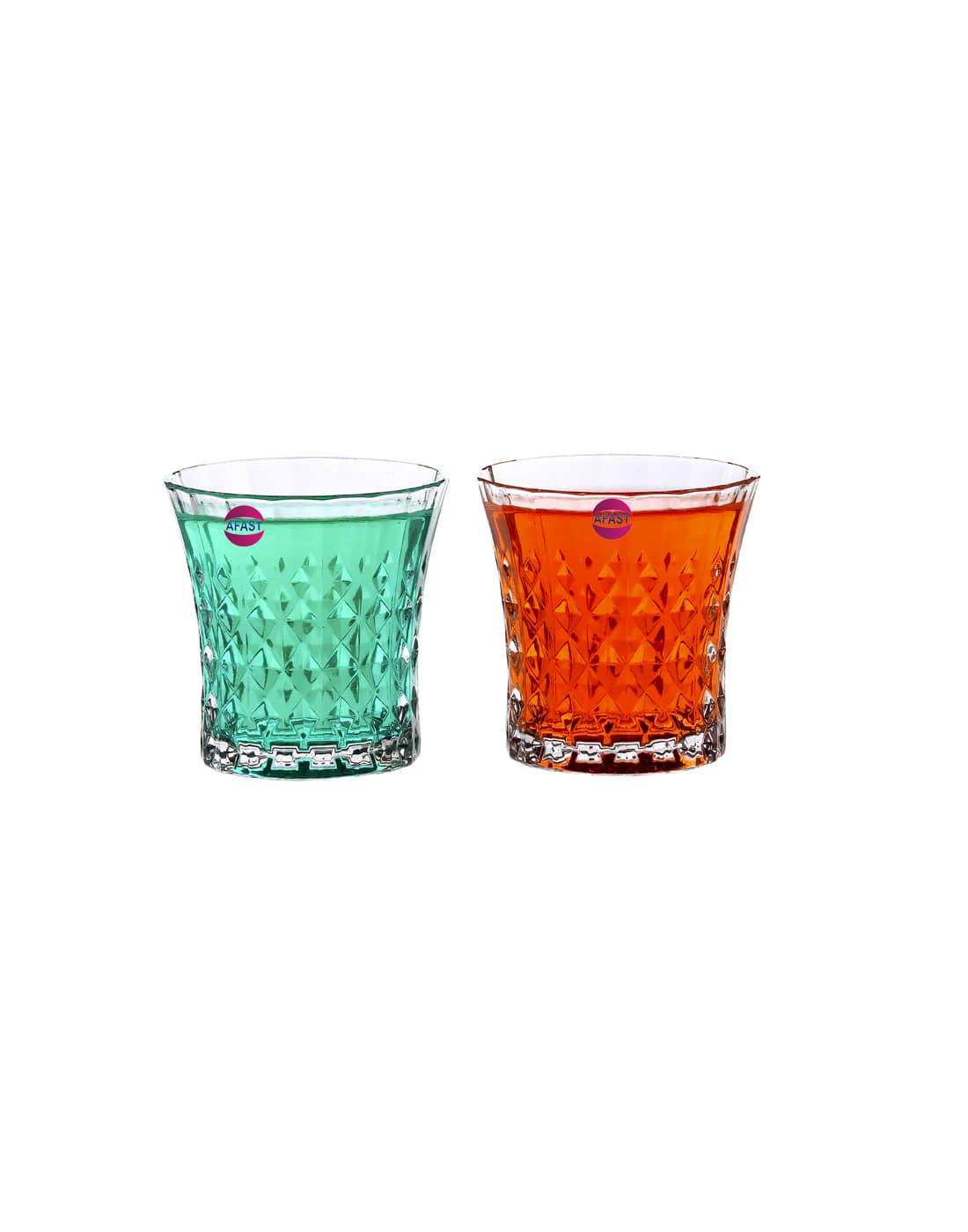 Somil Whisky  Glasses Set,  200 ML - (Pack Of 2)