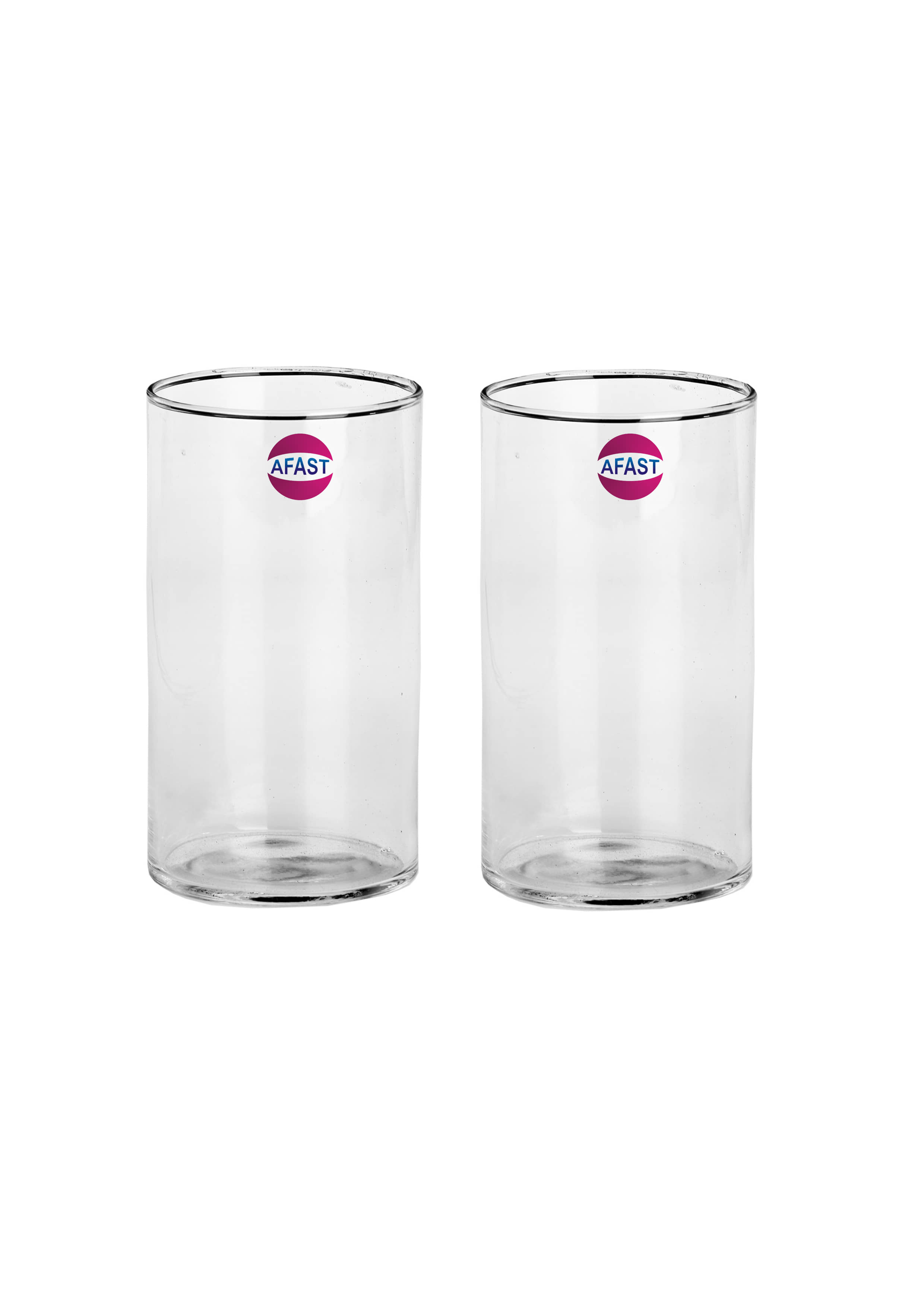 Somil Water/Juice  Glasses Set,  280 ML - (Pack Of 2)