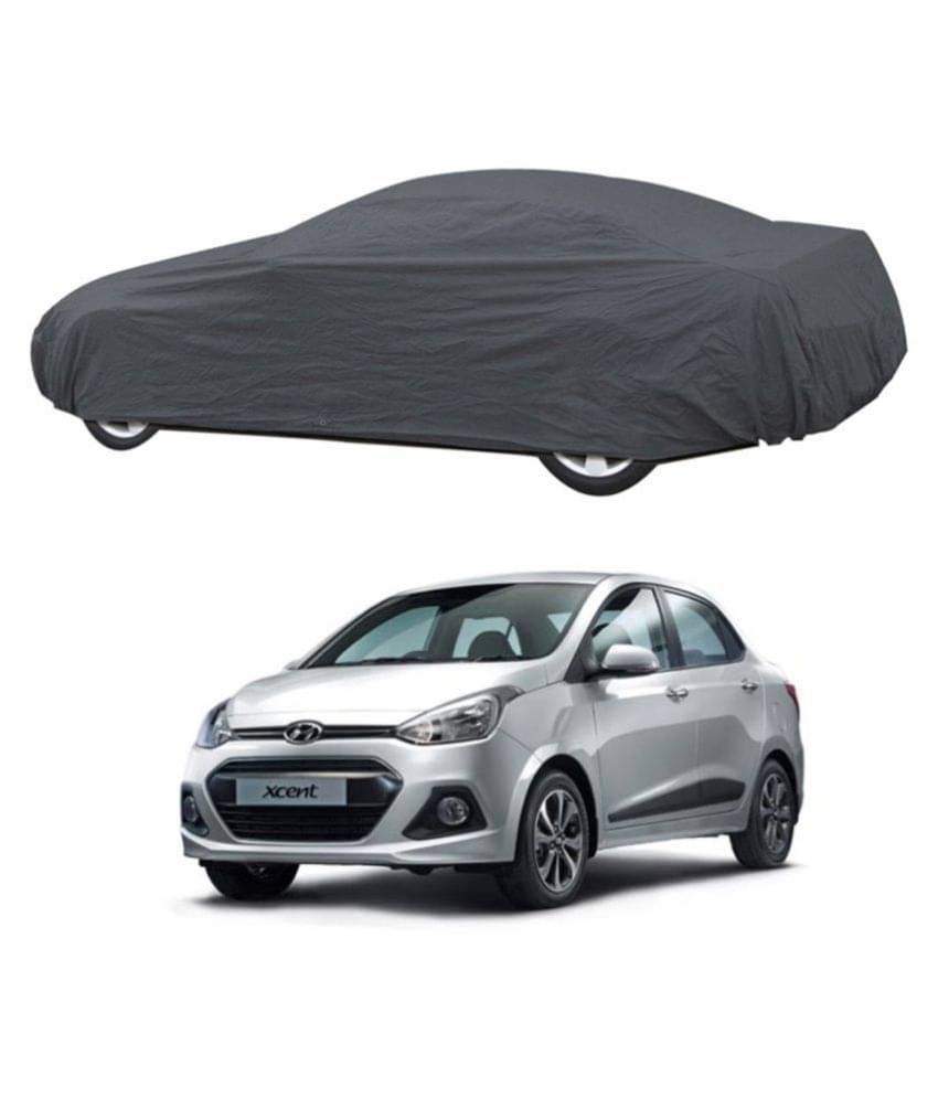 Autoretail Grey Color Car Cover Polyster For Hyundai Xcent Autoretail Grey Color Car Cover Polyster For Hyundai Xcent